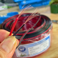 Dây Điện Đôi Mitasun 24AWG Lõi Đồng 16 Sợi Cách Điện PVC
