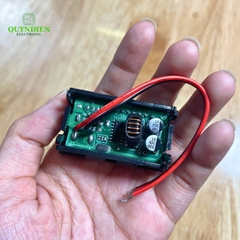 Đồng Hồ LED Đo Dung Lượng Pin 2 Cổng USB 12.6V