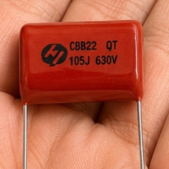 Tụ Kẹo Nâu Đỏ CBB22 105J-630V