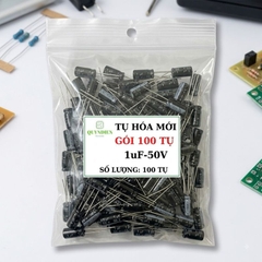 Tụ Hóa 50V 1uF 2.2uF 4.7uF 10uF 47uF