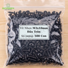 Ốc Vít Nhọn Đầu Tròn M3x10mm