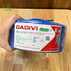 Dây điện đơn mềm Cadivi VCm/ LF6 600V Chịu Tải Cao Chịu Nhiệt Tốt