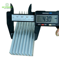 Nhôm tản nhiệt 8 cánh 100x43x17mm