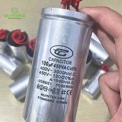 Tụ Nhôm Dây 100uF - 450V
