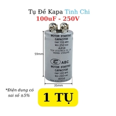 Tụ Đề Khởi Động Tinh Chi 100uF 250VAC