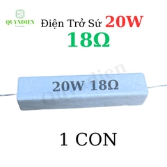 Điện trở sứ 20W 18R