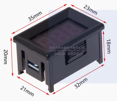 Vôn kế đồng hồ led đo điện áp một chiều - Volt DC 2 dây 0.56 inch 5~30V