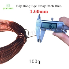 Dây ĐỒNG bọc emay cách điện size 1.60mm