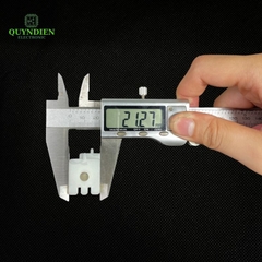Lõi Nhựa Vuông Dài 50mm Quấn Cuộn Cảm Phân Tần Loa - Màu Trắng Sữa