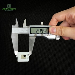 Lõi Nhựa Vuông Dài 50mm Quấn Cuộn Cảm Phân Tần Loa - Màu Trắng Sữa