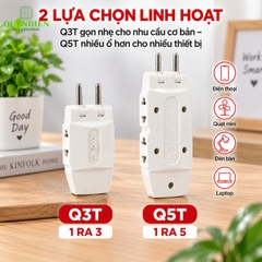 Ổ Cắm Gấp Gọn Chia 5 Cửa Thông Minh SOPOKA