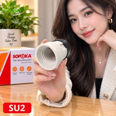 Đuôi Đèn Sứ Ren Vặn Xoáy E27 Chịu Nhiệt Cao SOPOKA