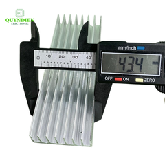 Nhôm tản nhiệt 175x43x17mm 8 cánh