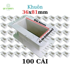 Khuôn nhựa quấn biến áp Fe silic 36x81mm
