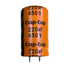 Tụ Lọc Nguồn 220uF 450V DC tụ hóa Cap-Top mới