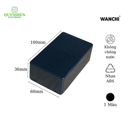 Hộp nhựa ABS 100x60x36mm WANCHI