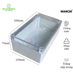 Hộp Nhựa ABS 200x120x75mm Wanchi