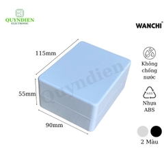 Hộp nhựa ABS 115x90x55mm WANCHI