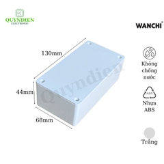 Hộp nhựa ABS 130x68x44mm WANCHI