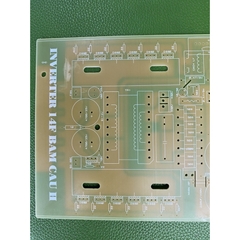 PCB bo mạch kích điện 12 fet cách li băm cầu H (sợi thủy tinh FR4)