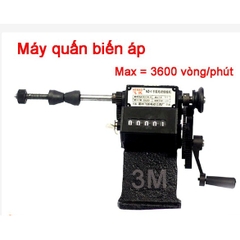 Bàn quấn dây đồng, Máy quấn biến áp máy quấn dây - hiện số (04 nhông chính bằng thép)