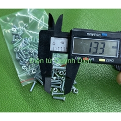 Ốc vít tán M3 3ly dài 1.2cm ( túi 90g) khoảng 90 - 100 con