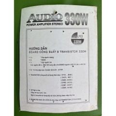 BOARD KHUẾCH ĐẠI CÔNG SUẤT 8 SÒ 330W HẢO MY(CẶP)