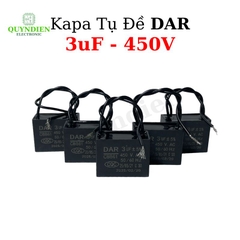 Tụ Đề Kapa Vuông DAR 3uF 450VAC