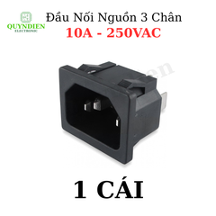 Đầu Nối Nguồn 3 Chân 250VAC – Jack Nguồn Nồi Cơm Điện, Nồi Áp Suất, Nguồn Máy Tính