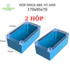Hộp Nhựa Vy Anh 170x95x70mm Màu Xanh