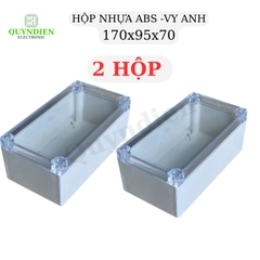 Hộp Nhựa Vy Anh 170x95x70mm Màu Trắng