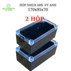 Hộp Nhựa Vy Anh 170x95x70mm Màu Đen