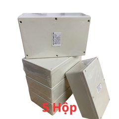Hộp Nhựa ABS chống nước WANCHI 240x160x90mm Màu Trắng Nắp Đục