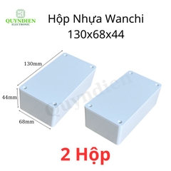 Hộp Nhựa ABS WANCHI 130x68x44mm Màu Trắng