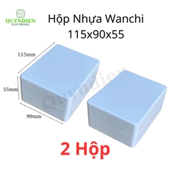 Hộp Nhựa ABS WANCHI 115x90x55mm Màu Đen