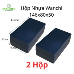 Hộp Nhựa ABS WANCHI 146x80x50mm Màu Đen