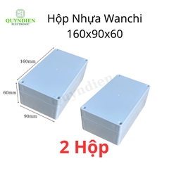 Hộp Nhựa WANCHI 160x90x60mm Màu Trắng