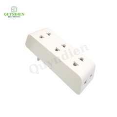 Đầu nối thông minh cổ xoay 5 cửa P25 trắng