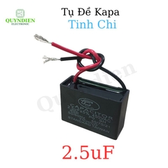 Tụ Đề Kapa 2.5uF ±5% 450VAC Tinh Chi