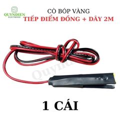 Công Tắc Cò Bóp Vàng Tiếp Điểm Đồng Dày Alampaa + Dây Dài 2m