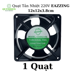 Quạt Hút Mùi, Quạt Tản Nhiệt Thông Gió 12x12x3.8cm 220V EAZZING
