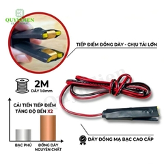 Công Tắc Cò Bóp Tiếp Điểm Đồng Nối Sẵn Dây 1.0mm Dài 2M