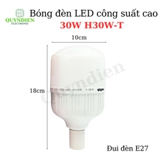 Bóng đèn LED công suất cao 30W H30W-T