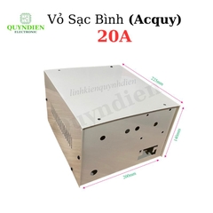 Vỏ Sạc Bình Ắc Quy 20A Màu Xám