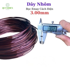 Dây Nhôm Bọc Emay Tiến Thịnh Size 3.00mm - Cuộn 1Kg