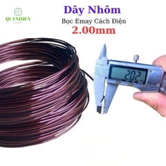 Dây Nhôm Bọc Emay Tiến Thịnh Size 2.00mm - Cuộn 1Kg