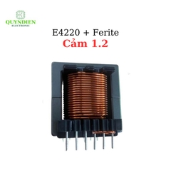Cuộn Cảm Dây Đồng 1.2mm E4220 (6 +6 Chân) Có Ferite