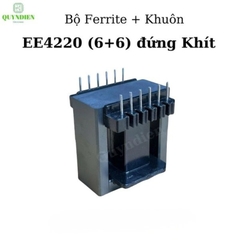Lõi Biến Áp Xung EE4220 Khuôn Đứng (6+6 Chân)