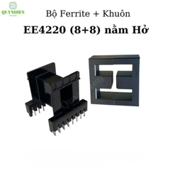 Lõi Biến Áp Xung EE4220 Vuông Nằm Hở (8+8 Chân)