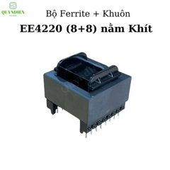 Lõi Biến Áp Xung EE4220 Vuông Nằm (8+8 Chân)